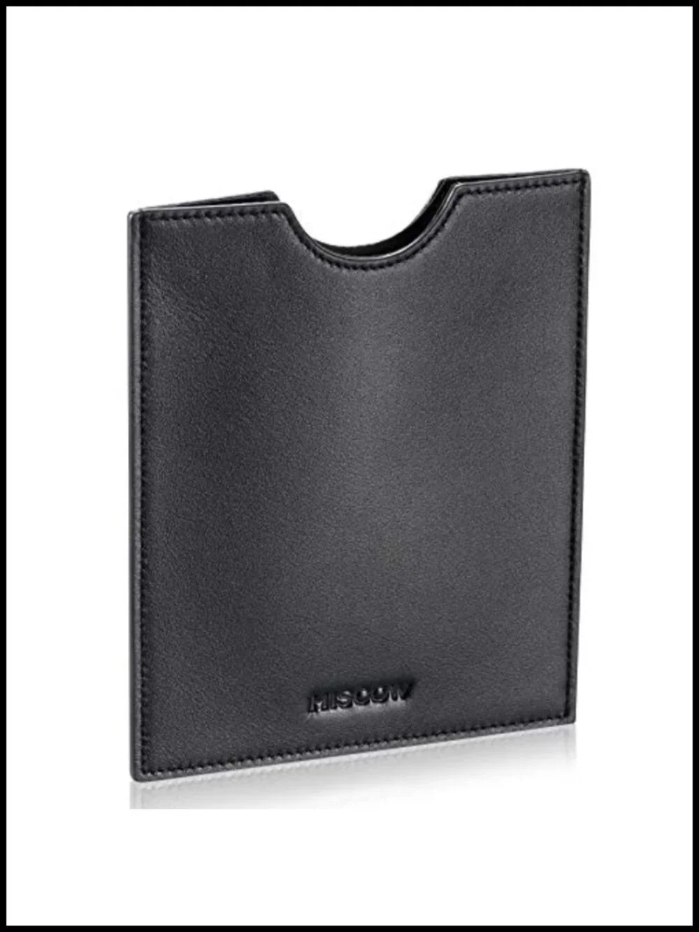 Italian Full-Grain Calfskin Leather Passport Sleeve | RFID Blocking Travel